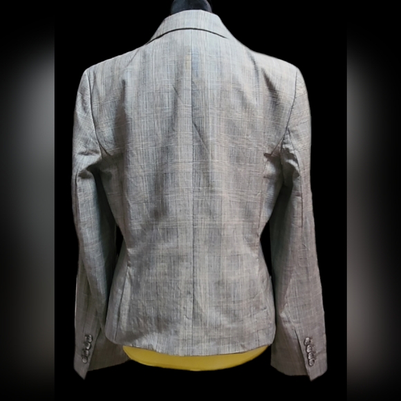 Ann Taylor Loft size 10 gray blazer - Picture 2 of 10